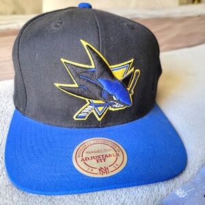 Mitchell & Ness San Jose Sharks unique colorway flatbrim snapback